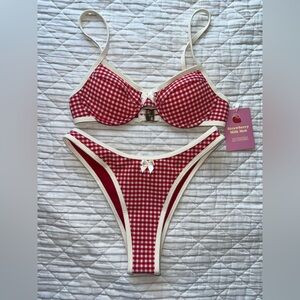 Strawberry Milk Mob “Ranch Water” Bikini